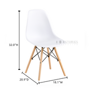 Seren Dining Table Set With 2 Chairs White