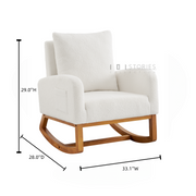 Maia Rocking Chair White