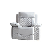 Aeloria Recliner Sofa Light Grey