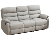 Rafa Recliner Sofa Light Grey