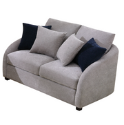 Sorin Sofa Light Grey With Cushions