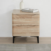 Indria Modern 2-Drawer Storage Cabinet