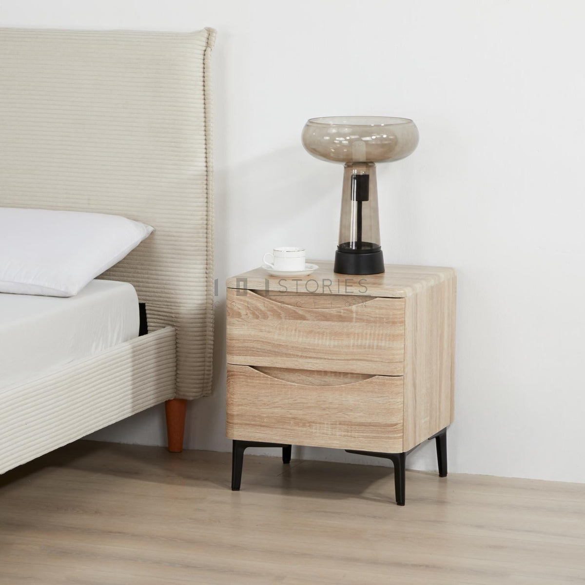 Indria Modern 2-Drawer Storage Cabinet – 101storiescollection.ca