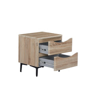 Indria Modern 2-Drawer Storage Cabinet