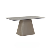 Vesperyn Rectangular Dining Table Cement Grey