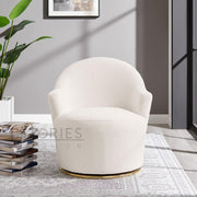 Azura Swivel Chair White