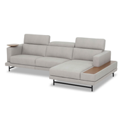 Aelithra Sectional Sofa Light Grey