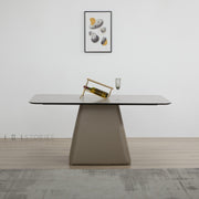 Vesperyn Rectangular Dining Table Cement Grey