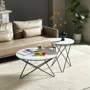 Nash Side Table White