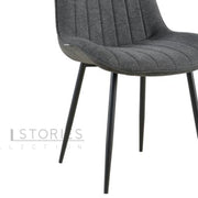 Caius Dining Chair Grey(4Pcs/1ctn)