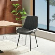 Caius Dining Chair Grey(4Pcs/1ctn)