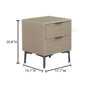 Maira Cabinet  With 2 Drawers