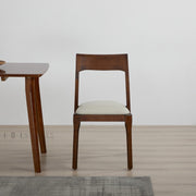 Azuryn Dining Chair Walnut Brown(2Pcs/1ctn)