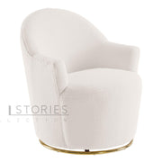 Azura Swivel Chair White