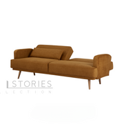 Liore Sofa Bed Pumpkin Colored