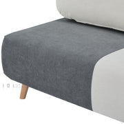Elyssan Sofa Bed White And Grey