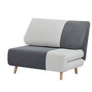 Elyssan Sofa Bed White And Grey