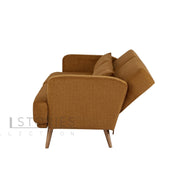 Liore Sofa Bed Pumpkin Colored