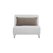 Lyria Sofa Bed Pearl White