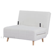 Soriel Sofa Bed Boucle White