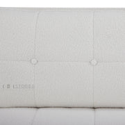Soriel Sofa Bed Boucle White
