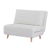 Soriel Sofa Bed Boucle White