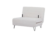 Lyria Sofa Bed Pearl White