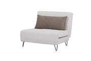 Lyria Sofa Bed Pearl White