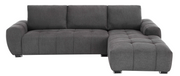 Tethra Corner Sofa Dark Grey
