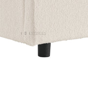 Nyssa Bed Frame with Sherpa Headboard