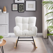 Indra Rocking Chair White
