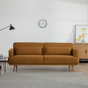 Liore Sofa Bed Pumpkin Colored