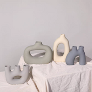 Ulis Ceramic Vase White