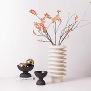 Elire Resin Vase Ivory