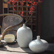 Parel Ceramic Vase White